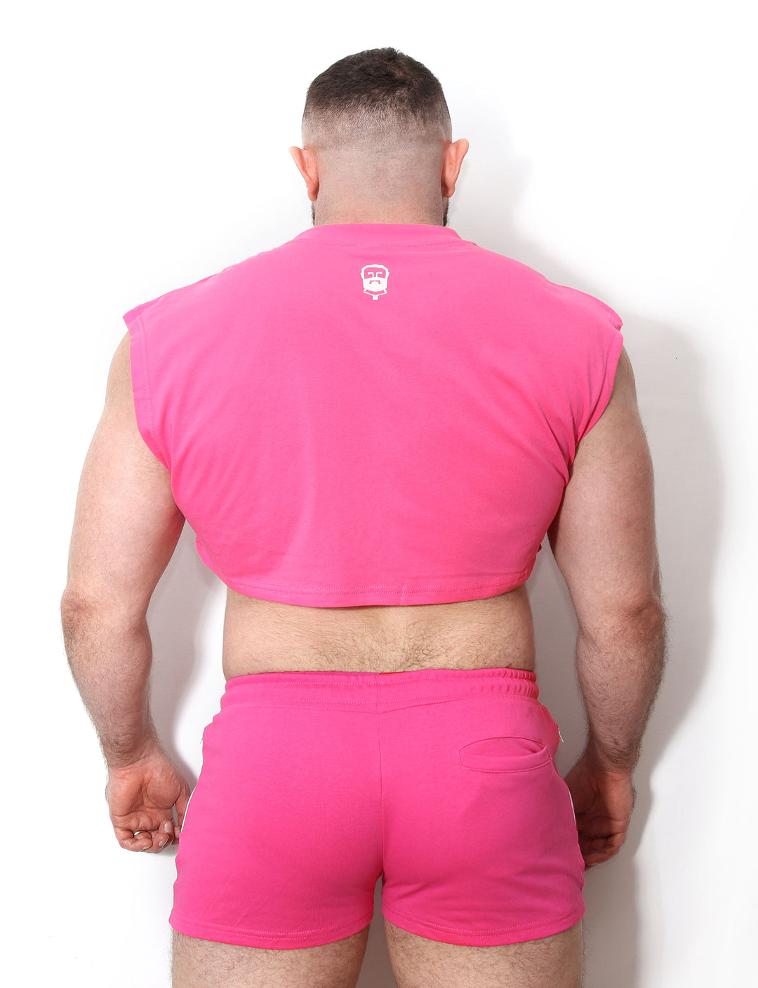 Burly Crop Top - Fuchsia