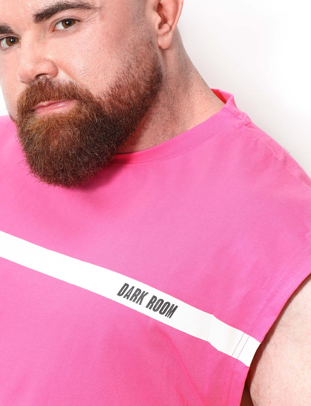 Burly Crop Top - Fuchsia