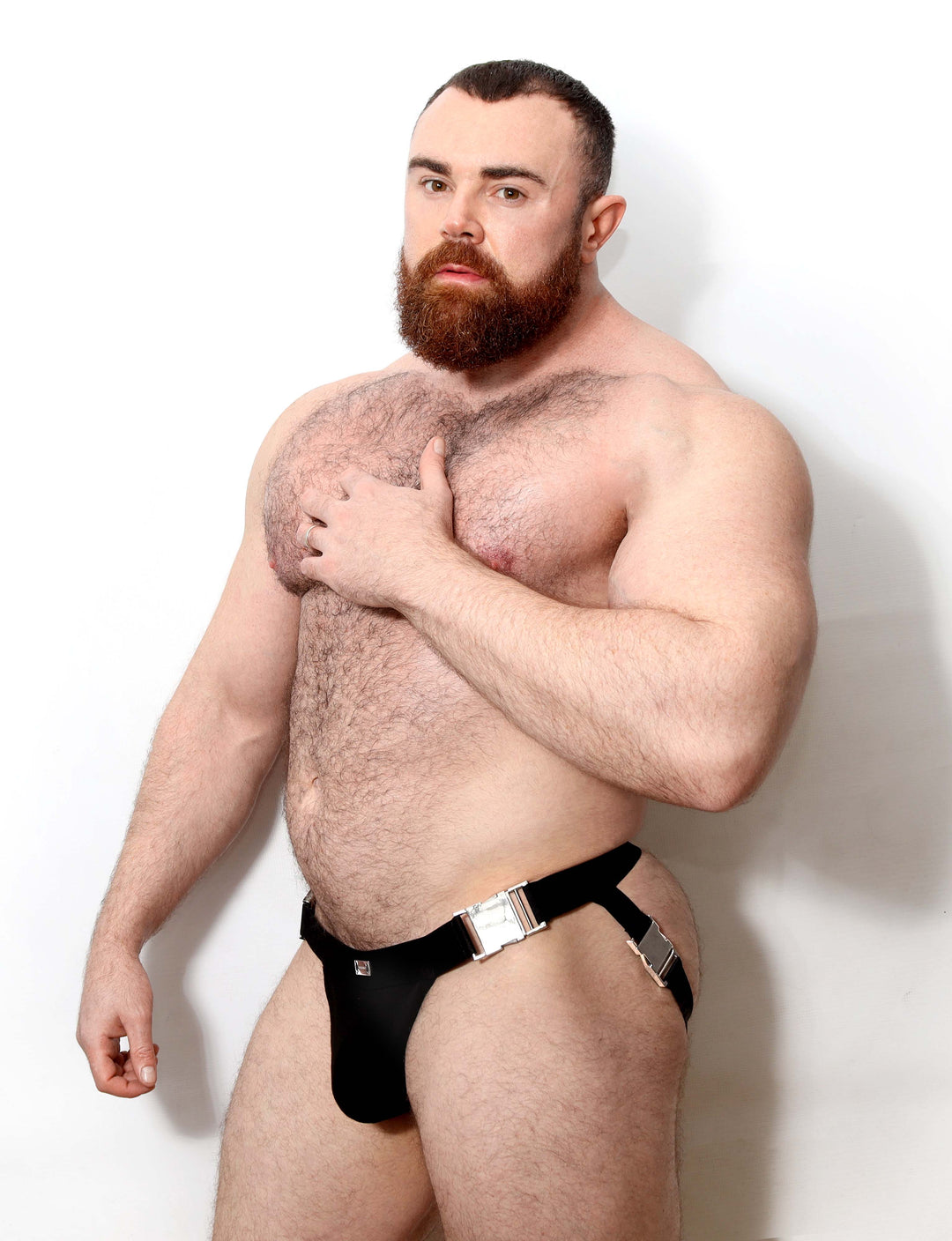 Chrome Jockstrap - Silver Hardware