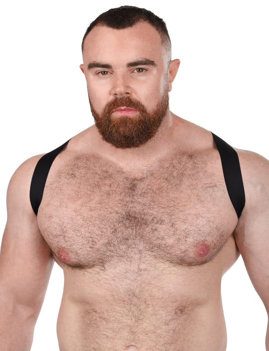 Black Elastic Shoulder Harness